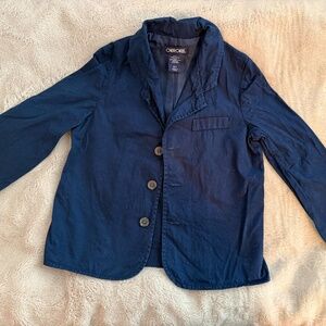 Navy Cherokee button formal jacket toddler